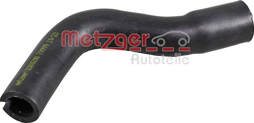 Metzger 2380208 - Шланг, вентиляція картера autozip.com.ua