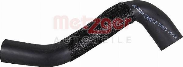 Metzger 2380219 - Шланг, воздухоотвод кришки головки циліндра autozip.com.ua
