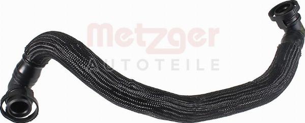 Metzger 2380233 - Шланг, воздухоотвод кришки головки циліндра autozip.com.ua