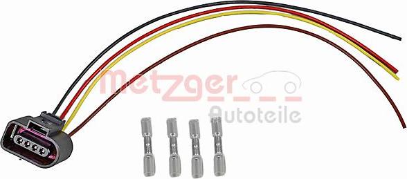 Metzger 2324099 - Ремонтний комплект кабелю, датчик тиску всмоктуючої труби autozip.com.ua