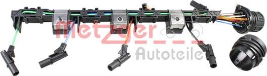 Metzger 2324097 - Провід телефонної лінії, клапанна форсунка autozip.com.ua