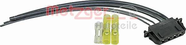 Metzger 2324058 - Cable Repair Set, air con. compressor series resistor autozip.com.ua