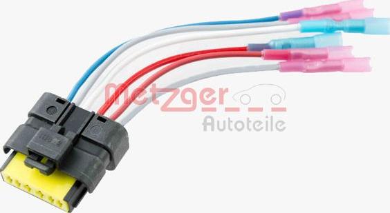 Metzger 2324017 - Комплект ремонт кабелю, датчик тиску, дросельна заслінка autozip.com.ua