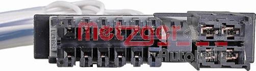 Metzger 2324106 - Ремонтний комплект, кабельний комплект autozip.com.ua