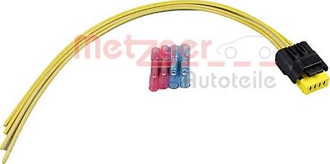 Metzger 2324101 - Ремонтний комплект кабелю, датчик тиску всмоктуючої труби autozip.com.ua
