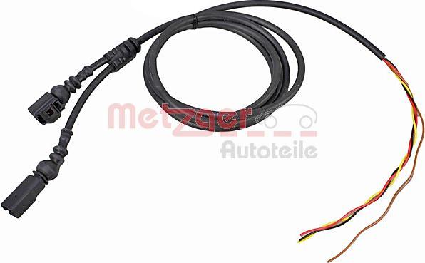 Metzger 2324123 - Ремонтний комплект кабелю, датчик частоти обертання колеса autozip.com.ua