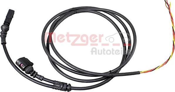 Metzger 2324122 - Ремонтний комплект кабелю, датчик частоти обертання колеса autozip.com.ua