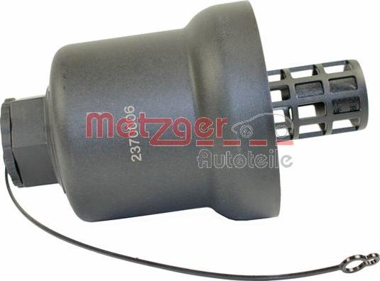 Metzger 2370006 - Кришка, корпус масляного фільтра autozip.com.ua