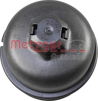 Metzger 2370076 - Кришка, корпус масляного фільтра autozip.com.ua