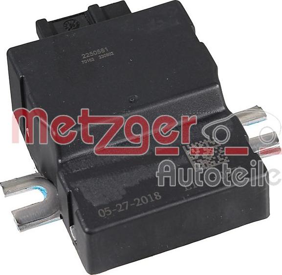 Metzger 2250581 - Керуючий прилад, паливний насос autozip.com.ua