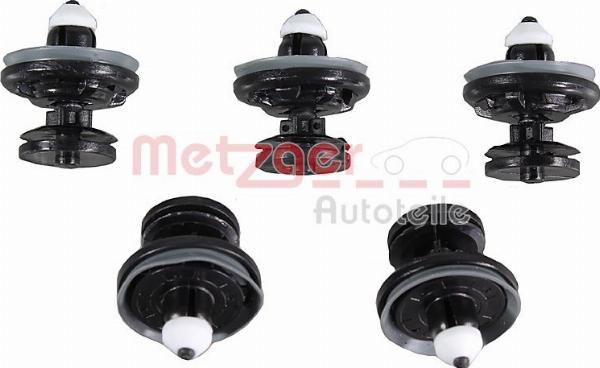 Metzger 2280091 - Комплект кліпс, внутрішнє оздоблення салону autozip.com.ua