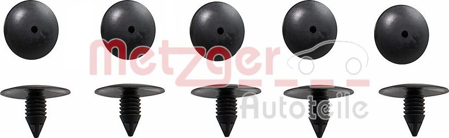 Metzger 2280042 - Retaining Clip, underbody panelling autozip.com.ua