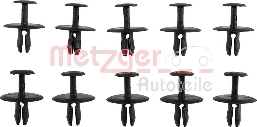 Metzger 2280066 - Зажим, молдинг / захисна накладка autozip.com.ua