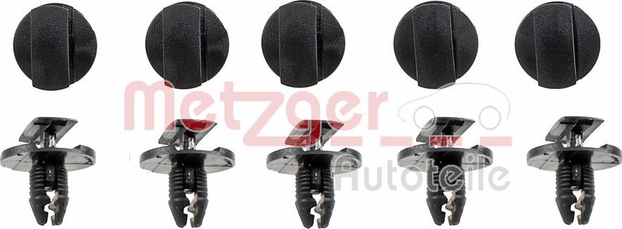Metzger 2280005 - Зажим, молдинг / захисна накладка autozip.com.ua