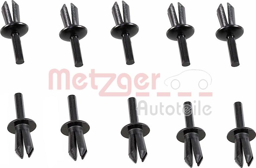 Metzger 2280001 - Зажим, молдинг / захисна накладка autozip.com.ua