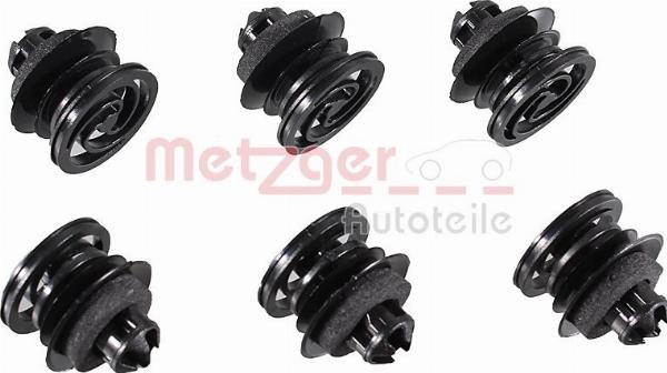 Metzger 2280085 - Комплект кліпс, внутрішнє оздоблення салону autozip.com.ua