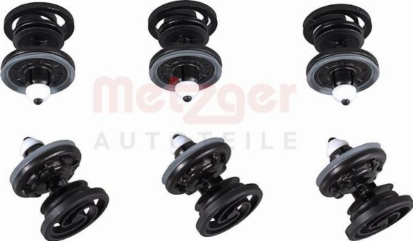 Metzger 2280086 - Комплект кліпс, внутрішнє оздоблення салону autozip.com.ua