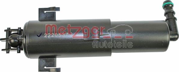 Metzger 2220537 - Розпилювач, форсунка, система очищення фар autozip.com.ua