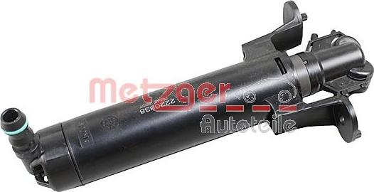Metzger 2220838 - Розпилювач, форсунка, система очищення фар autozip.com.ua