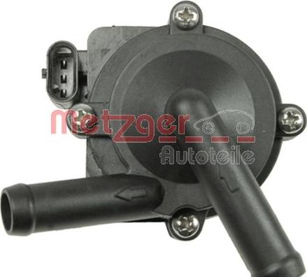 Metzger 2221047 - Додатковий водяний насос autozip.com.ua