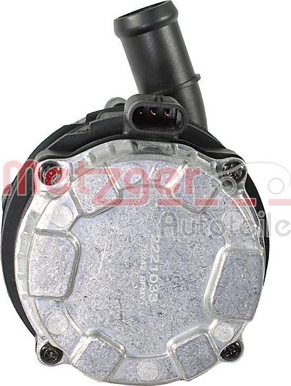 Metzger 2221033 - Додатковий водяний насос autozip.com.ua