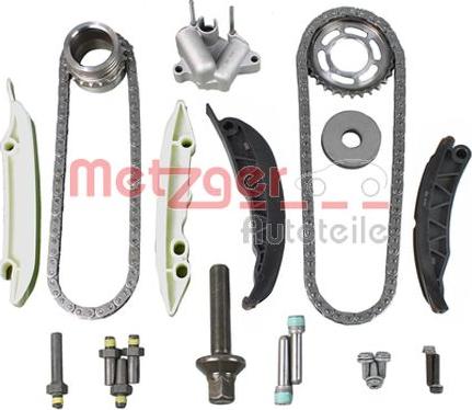 Metzger 7490012 - Комплект ланцюга приводу распредвала autozip.com.ua