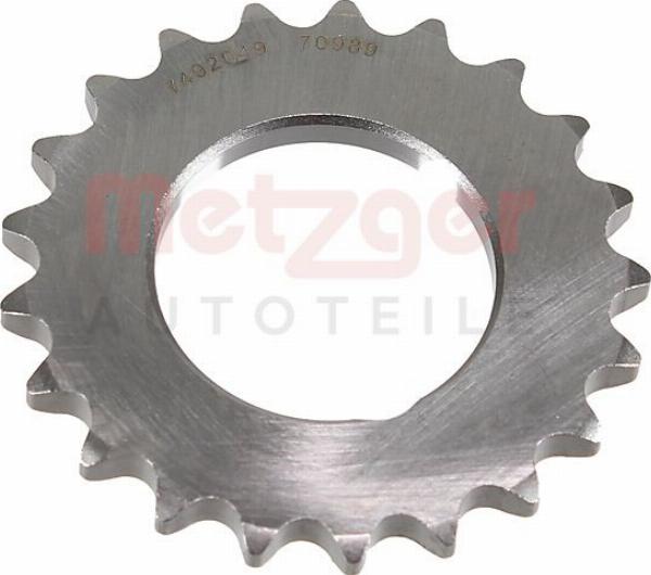 Metzger 7492049 - Шестерня, колінчастий вал autozip.com.ua
