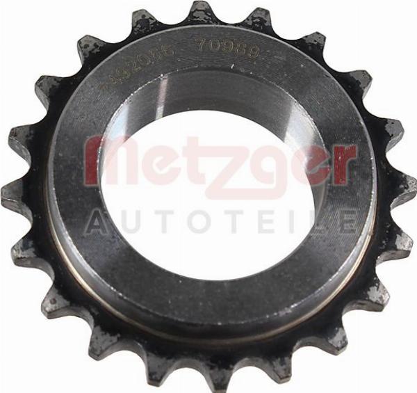 Metzger 7492066 - Шестерня, колінчастий вал autozip.com.ua