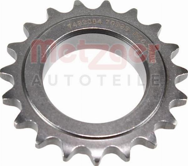 Metzger 7492084 - Шестерня, колінчастий вал autozip.com.ua