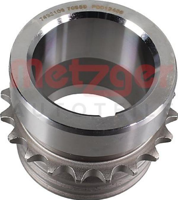 Metzger 7492108 - Шестерня, колінчастий вал autozip.com.ua