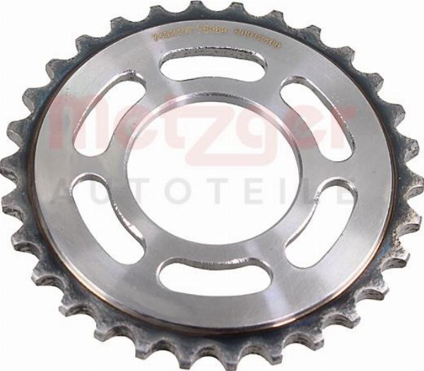 Metzger 7492107 - Шестерня, розподільчий вал autozip.com.ua