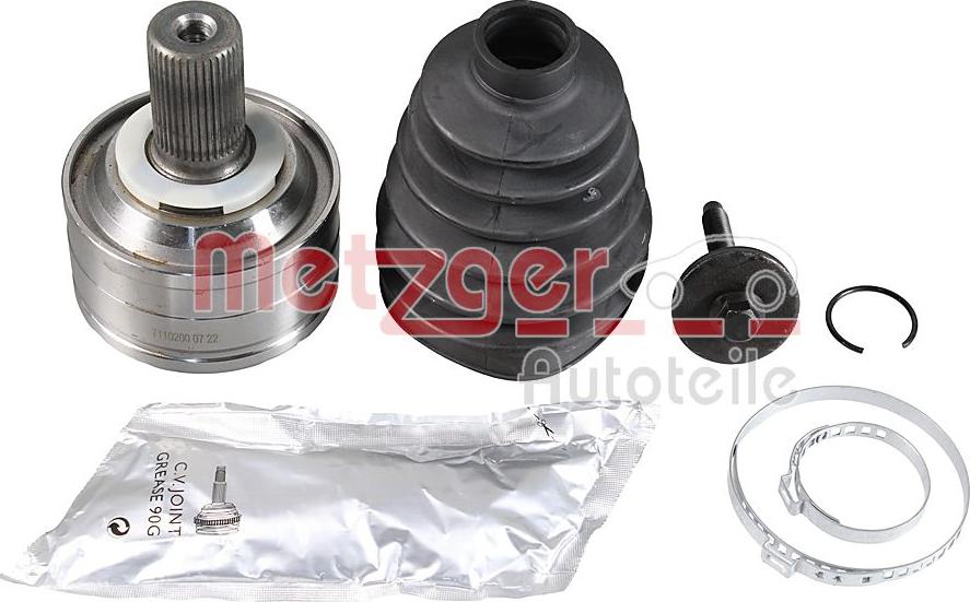 Metzger 7110200 - Шарнір, ШРУС, приводний вал autozip.com.ua