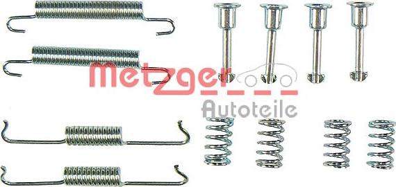 Metzger KR 960 - Комплект гальм, ручник, парковка autozip.com.ua