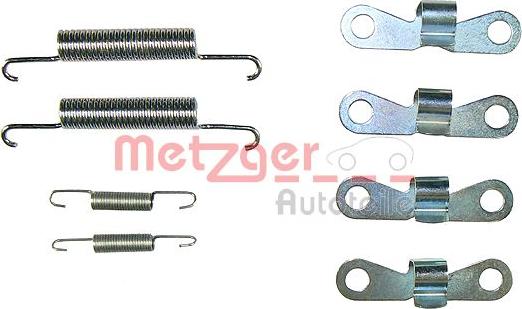 Metzger KR 629 - Комплект гальм, ручник, парковка autozip.com.ua