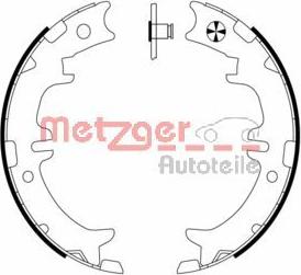 Metzger MG 958 - Комплект гальм, ручник, парковка autozip.com.ua