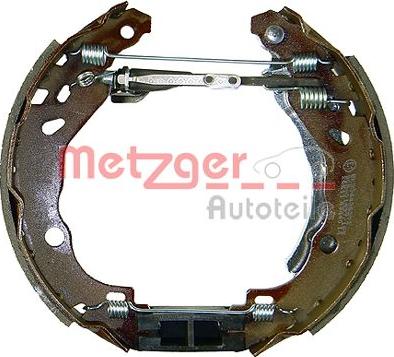 Metzger MG 982V - Комплект гальм, барабанний механізм autozip.com.ua