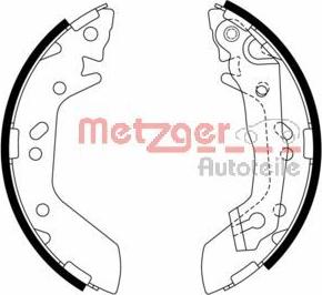 Metzger MG 974 - Комплект гальм, барабанний механізм autozip.com.ua