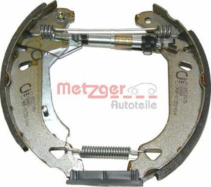 Metzger MG 457V - Комплект гальм, барабанний механізм autozip.com.ua