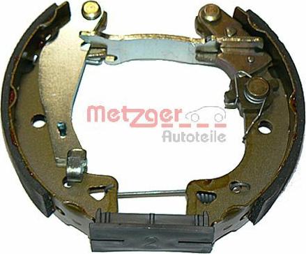 Metzger MG 429V - Комплект гальм, барабанний механізм autozip.com.ua