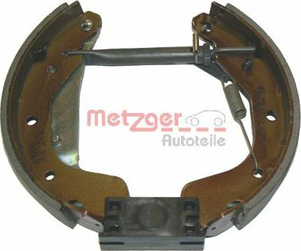 Metzger MG 563V - Комплект гальм, барабанний механізм autozip.com.ua