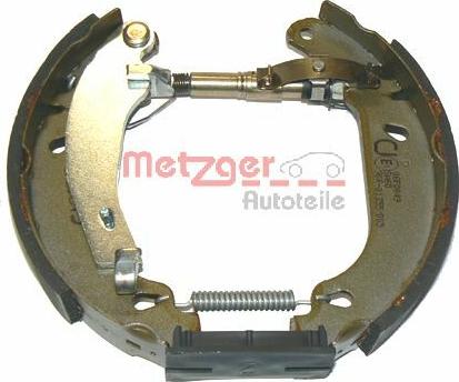 Metzger MG 537V - Комплект гальм, барабанний механізм autozip.com.ua