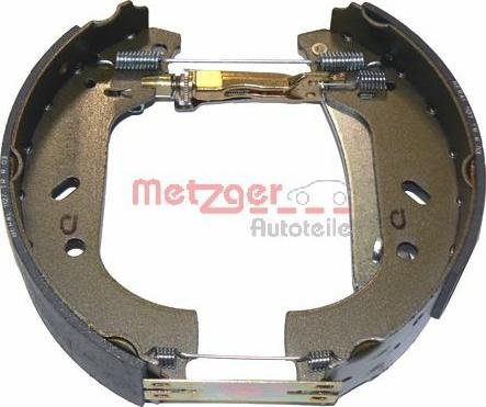Metzger MG 600V - Комплект гальм, барабанний механізм autozip.com.ua