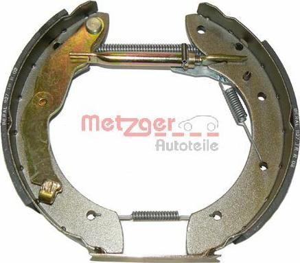 Metzger MG 633V - Комплект гальм, барабанний механізм autozip.com.ua