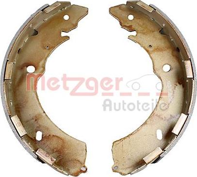 Metzger MG 149 - Комплект гальм, барабанний механізм autozip.com.ua