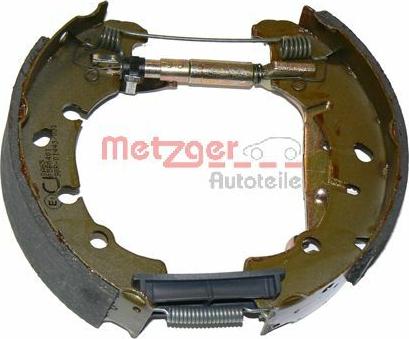 Metzger MG 814V - Комплект гальм, барабанний механізм autozip.com.ua