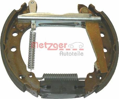 Metzger MG 343V - Комплект гальм, барабанний механізм autozip.com.ua