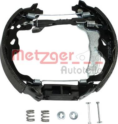 Metzger MG 209V - Комплект гальм, барабанний механізм autozip.com.ua