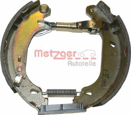 Metzger MG 715V - Комплект гальм, барабанний механізм autozip.com.ua