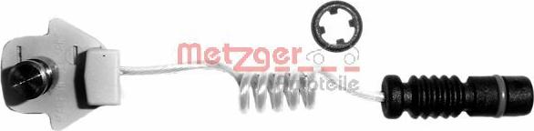 Metzger WK 17-081 - Сигналізатор, знос гальмівних колодок autozip.com.ua
