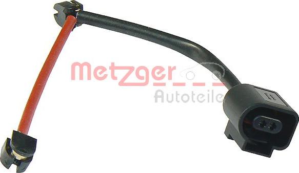 Metzger WK 17-258 - Сигналізатор, знос гальмівних колодок autozip.com.ua
